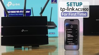 How to Setup a TPLink AC1900 Router Connect WiFi For First Time [upl. by Gardal531]