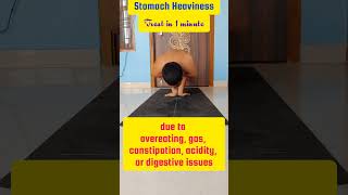 1Minute Remedy for Stomach Heaviness amp Gas Relief shorts [upl. by Toulon]