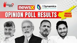 The 2024 Andhra Pradesh Result  NewsX DDynamics Opinion Poll [upl. by Anoik]