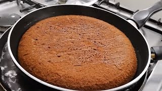 GÂTEAU AU CHOCOLAT CUIT A LA POÊLE ET AU BAIN MARIE FACILE CUISINE RAPIDE [upl. by Lebama]