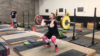 DELTA Weightlifting Clean with Pause at Knee [upl. by Beane]