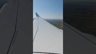 Landing 🛬 Zagreb airport fly Skopje  Zagreb with new aircraft on Croatia Airlines Airbus A220 [upl. by Ynaiffit]