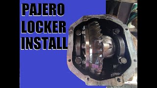 Pajero  Montero Diff Locker install  step by step guide with Lokka [upl. by Edea]