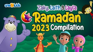 Zaky Laith amp Layla Ramadan 2023 Compilation [upl. by Allesiram]