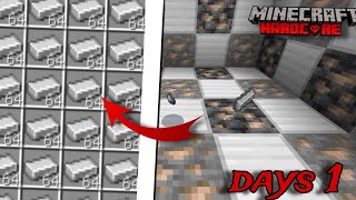 Minecraft 1 days in iron armour [upl. by Eri]