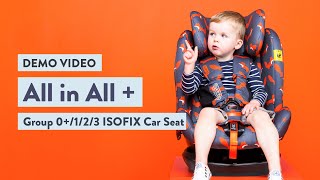 Cosatto All in All  Group 0123 ISOFIX Car Seat [upl. by Ecyaj]