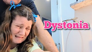 Focal Dystonia Movement Disorder Episode During DITL IKEA Cabinet Build Dystonia Part Of 22q112DS [upl. by Malita]