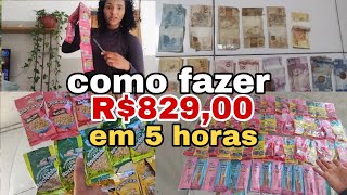 COMO FAZER R82900 reais em 5 horas VENDENDO NA RUA [upl. by Zinck252]