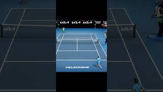 Tennis Elbow 4 Djokovic Nice Inside Out Forehand Winner vs Nadal shorts [upl. by Notyap139]