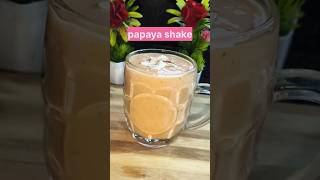 Papaya shakeHealthy papaya shakeytshorts food recipe viralshorts [upl. by Nnairet542]