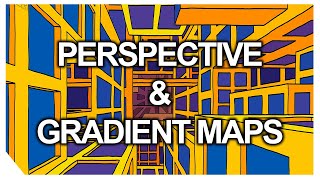 Digital Drawing Perspective and Gradient Maps [upl. by Annaeel]