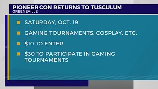 Pioneer Con returns to Tusculum University with something for all gamers [upl. by Amann]