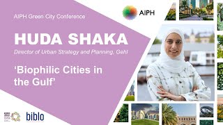 Biophilic Cities in the Gulf  Huda Shaka [upl. by Black]