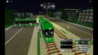 Tram and Bus Simulator Roblox [upl. by Einittirb]