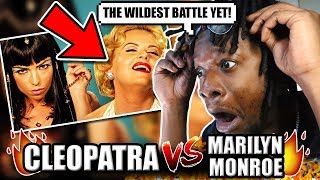 Cleopatra vs Marilyn Monroe Epic Rap Battles of History REACTION [upl. by Barbour]