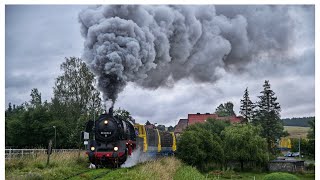 Protestdampf mit 50 3616 in Thüringen [upl. by Iadahs]