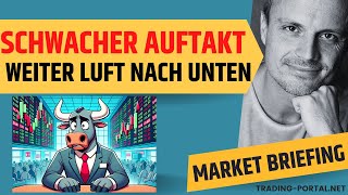 📈 Weiter Luft nach unten Arbeitsmarkt amp Inflation im Fokus  DAX Nasdaq  Analyse Ausblick [upl. by Bledsoe]