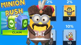 Minion Rush Brave Minion Festival Rewards Claim prize pods opening in minions game gameplay [upl. by Karyn]