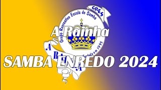 A Rainha  Figueira da Foz   Samba Enredo 2024 [upl. by Yurt108]