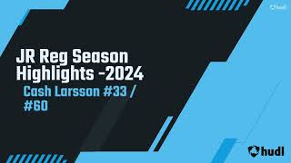 CASH LARSSON  TOP Middle Linebacker Oregon  2024 Season Highlights [upl. by Beverlie]