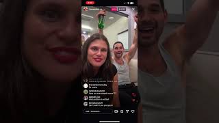 Ilona Maher and Alan Bersten Instagram Live October 29 2024 [upl. by Pax552]