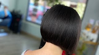 Corte de pelo de mujer BOB paso a paso  pelo corto de mujer 2020 [upl. by Sane]