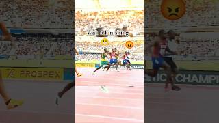 Noah Lyles SMOKES the Track in 100m Finish ⚡🔥 running tracknfield compitition tranding shorts [upl. by Ahsyen462]