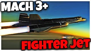 Making The Fastest Fighter EVER With Working Missiles  YF12 and AIM47 Recreation [upl. by Arebma]