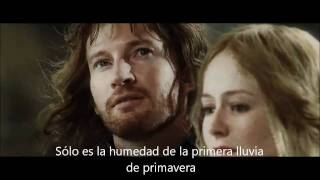 El Señor de los Anillos Éowyn y Faramir Escena Version Extendida subtitulado [upl. by Ennovihs128]