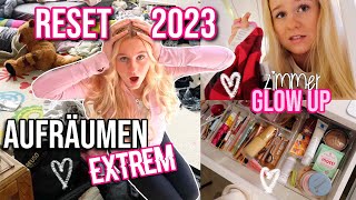 RESET 2023 Zimmer Glow up Teil1 😳 Aufräumen amp Ausmisten MavieNoelle [upl. by Breh]