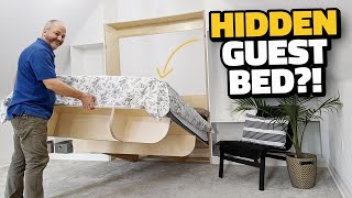 How to Build a Murphy Bed Cheap [upl. by Asilak83]