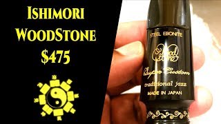 Ishimori Woodstone mouthpiece for tenor sax [upl. by Hnamik]