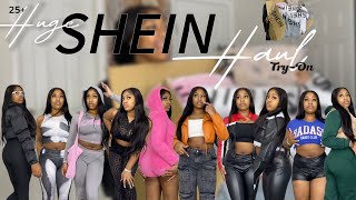 HUGE SHEIN TryOn HAUL 2024 dressesjacketspursesshoes ShippingHonest ReactionNot Sponsored [upl. by Shipley]