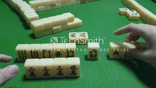 How to play mahjong for complete BEGINNER [upl. by Ajak664]