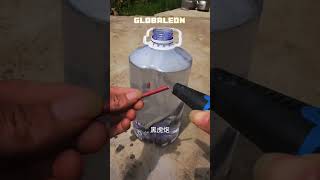 Strong Chinese Firecrackers Vs Water Bottle [upl. by Ahsinek]