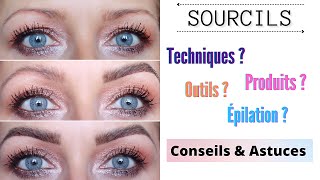 COMMENT MAQUILLER SES SOURCILS  Les Bases Du Maquillage Repères Épilation Outils DÉBUTANT ampPLUS [upl. by Haik]