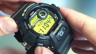 Black Casio GShock G8900 World Time Watch G89001 [upl. by Israeli]