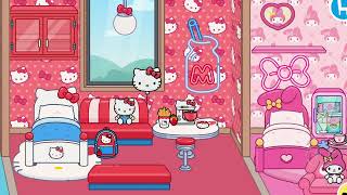 HELLO KITTY and Friends is BACK 🎀❤️ Hello Kitty House Design  Toca Life World 🌍 [upl. by Reynold]