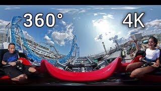 Wild Waves 360° front seat onride 4K POV Playlands Castaway Cove [upl. by Eyak]