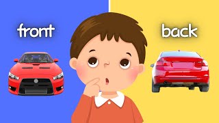 Opposite Song For Kids🏵️  Education Fun  big small [upl. by Kalil]