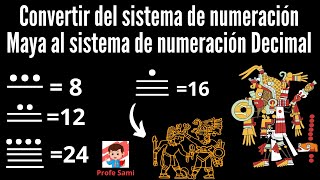 SISTEMA DE NUMERACIÓN VIGESIMAL CONVERCIONES DE NUMEROS MAYAS AL SISTEMA DE NUMERACION DECIMAL [upl. by Fields]