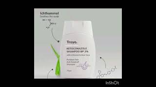 Traya ketoconazole shampoo ke fayde Traya ketoconazole shampoo bp 2 how to use [upl. by Nodyarb]