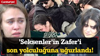 Seksenlerin Zaferi Efe Deprem son yolculuğuna uğurlandı [upl. by Eckardt]