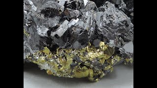 Sphalerite chalcopyrite and quartz from Bulgaria [upl. by Nilesoj]