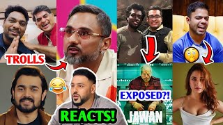 Bhuvan Bam amp Zakir Khan TROLLS Honey Singh amp Badshah 🤣🔥 SRK Jawan EXPOSED Thugesh Triggered [upl. by Ydal]