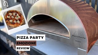 Review af min nye Pizza Party EMOZIONE [upl. by Aicirtap]