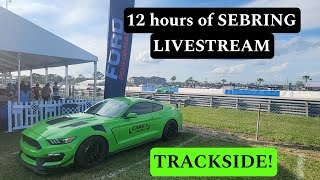 12 hours of Sebring LIVESTREAM 2024 IMSA Sebring 12 hour [upl. by Edveh287]