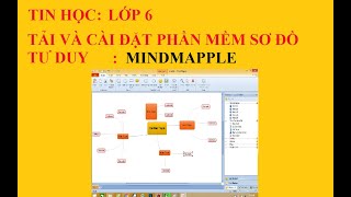 HƯỚNG DẪN TẢI VÀ CÀI ĐẶT PHẦN MỀM MINDMAPPLE tinhoc 6 mindmapple phanmem [upl. by Melvina377]