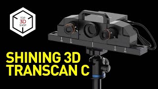 Shining 3D Transcan C HandsOn Overview Professional HighResolution 3D Scanner [upl. by Dloreg]