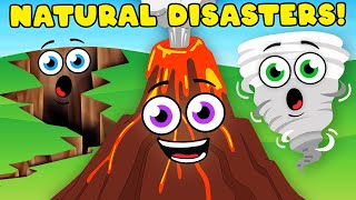 Learn ALL About Natural Disasters  Earth Science Compilation For Kids  KLT [upl. by Yereffej]